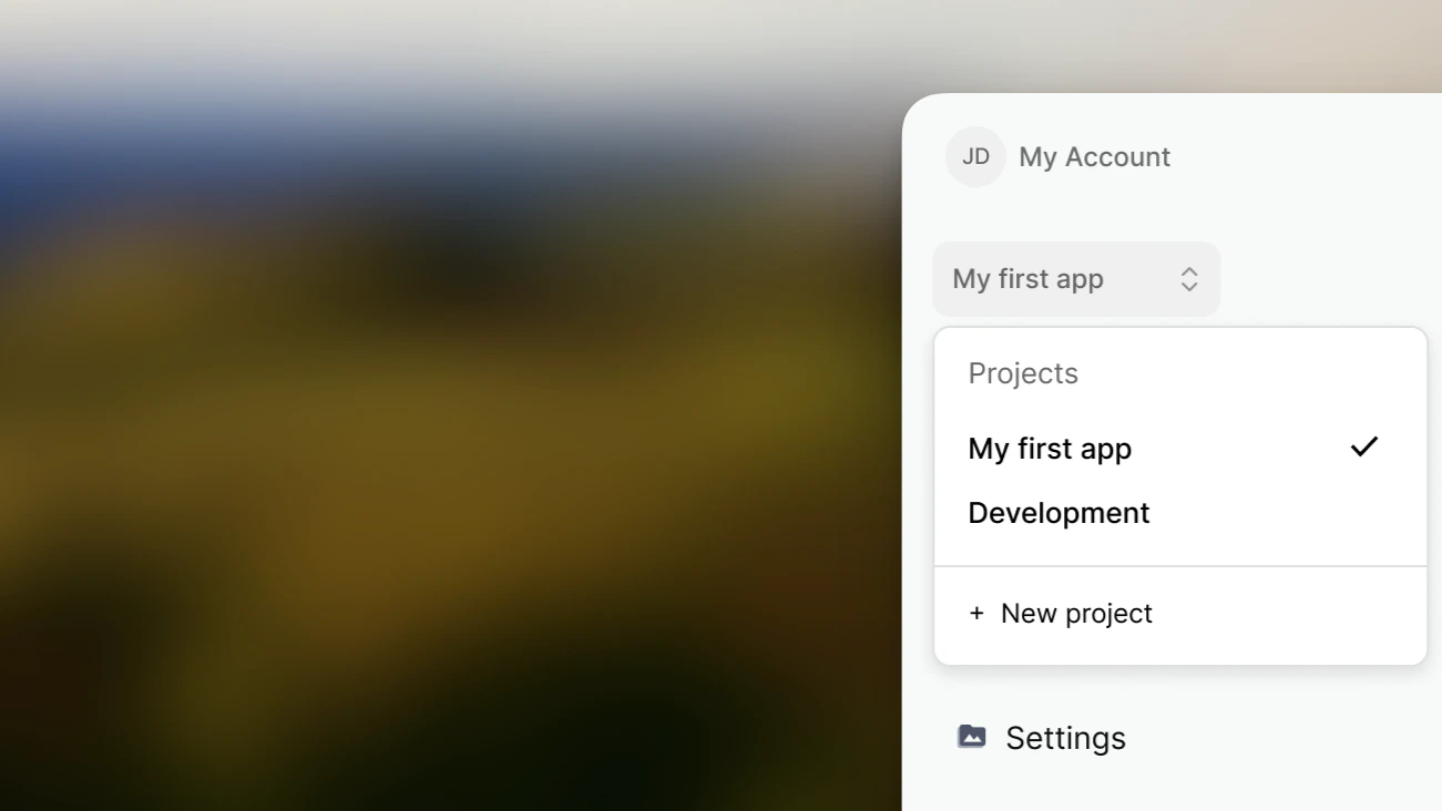 Create a project