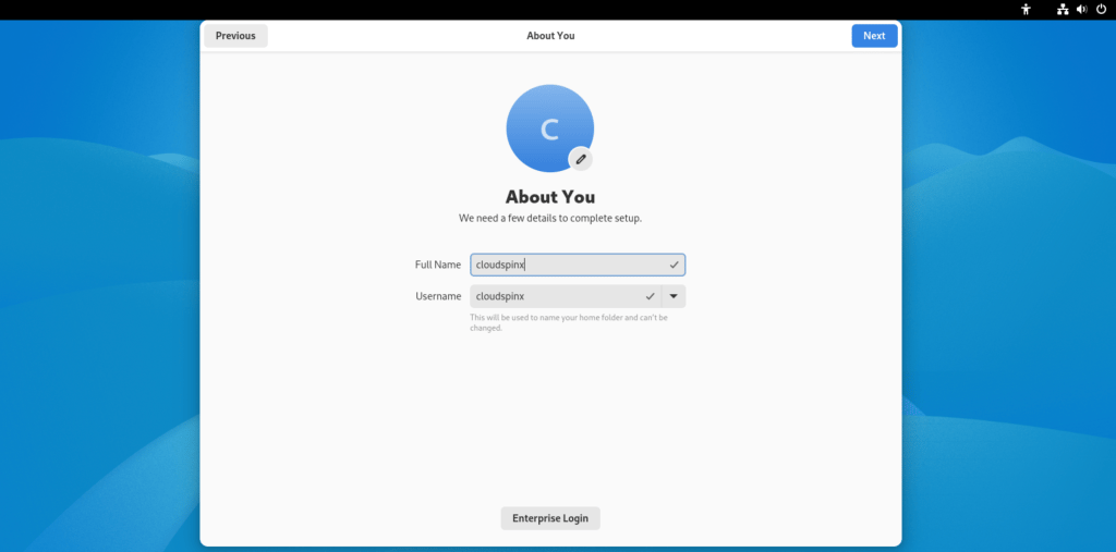 Create User