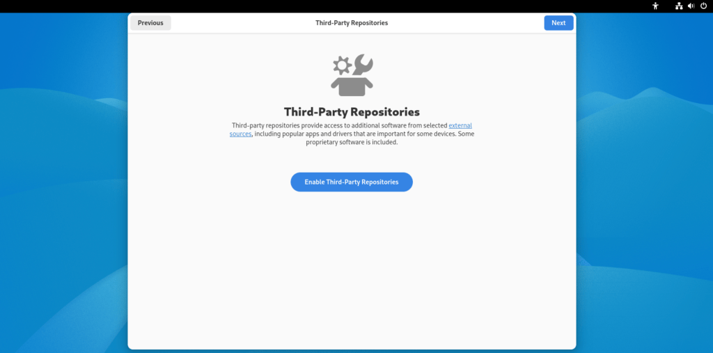 Third Party Repositories