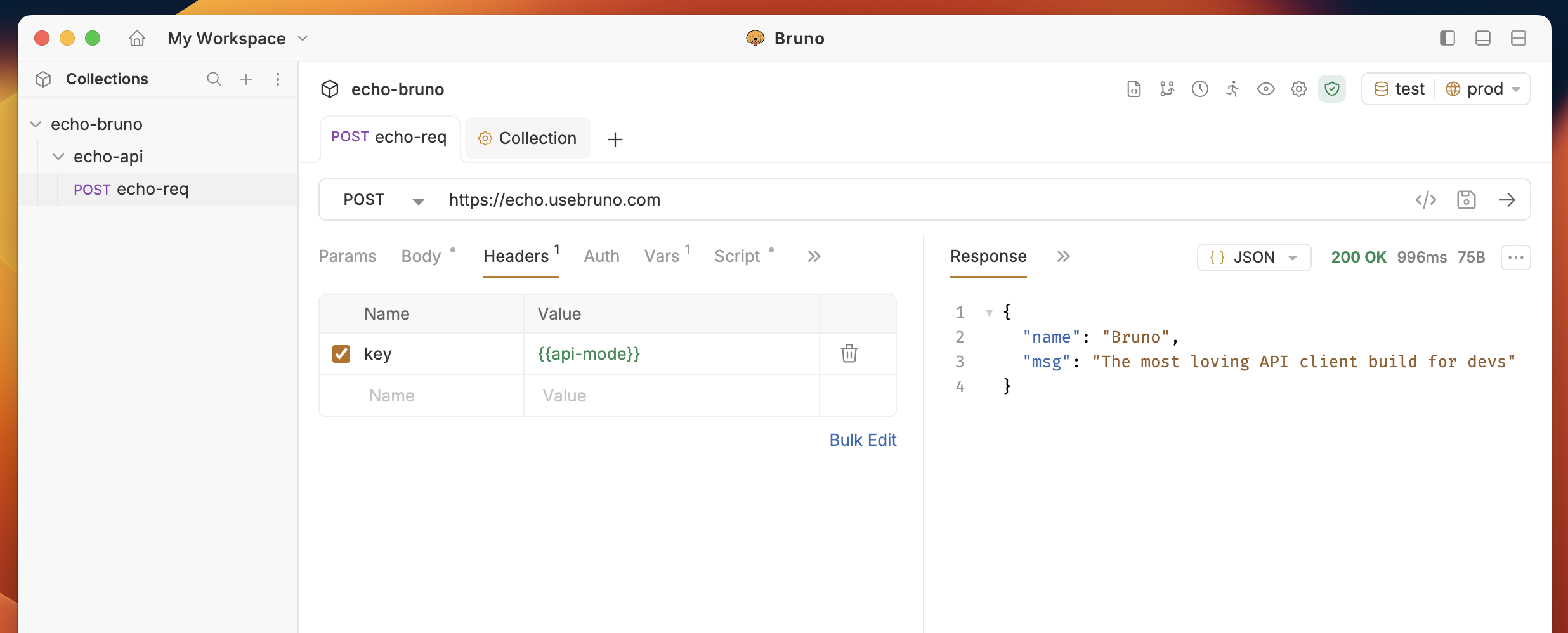 Collection Variables Usage