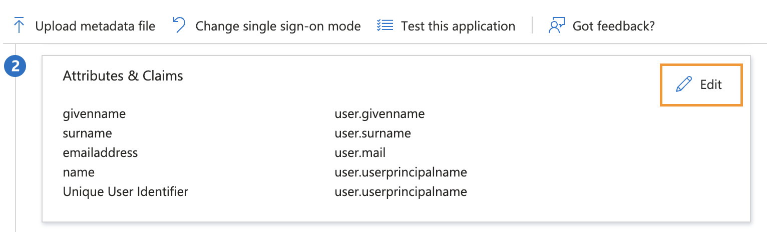 Configure attributes and claims in Entra ID