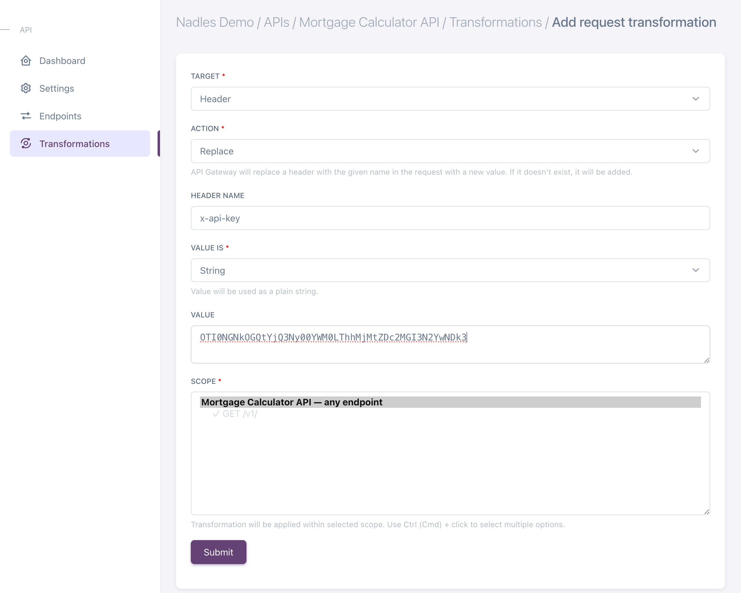 Securing your backend - Nadles Documentation