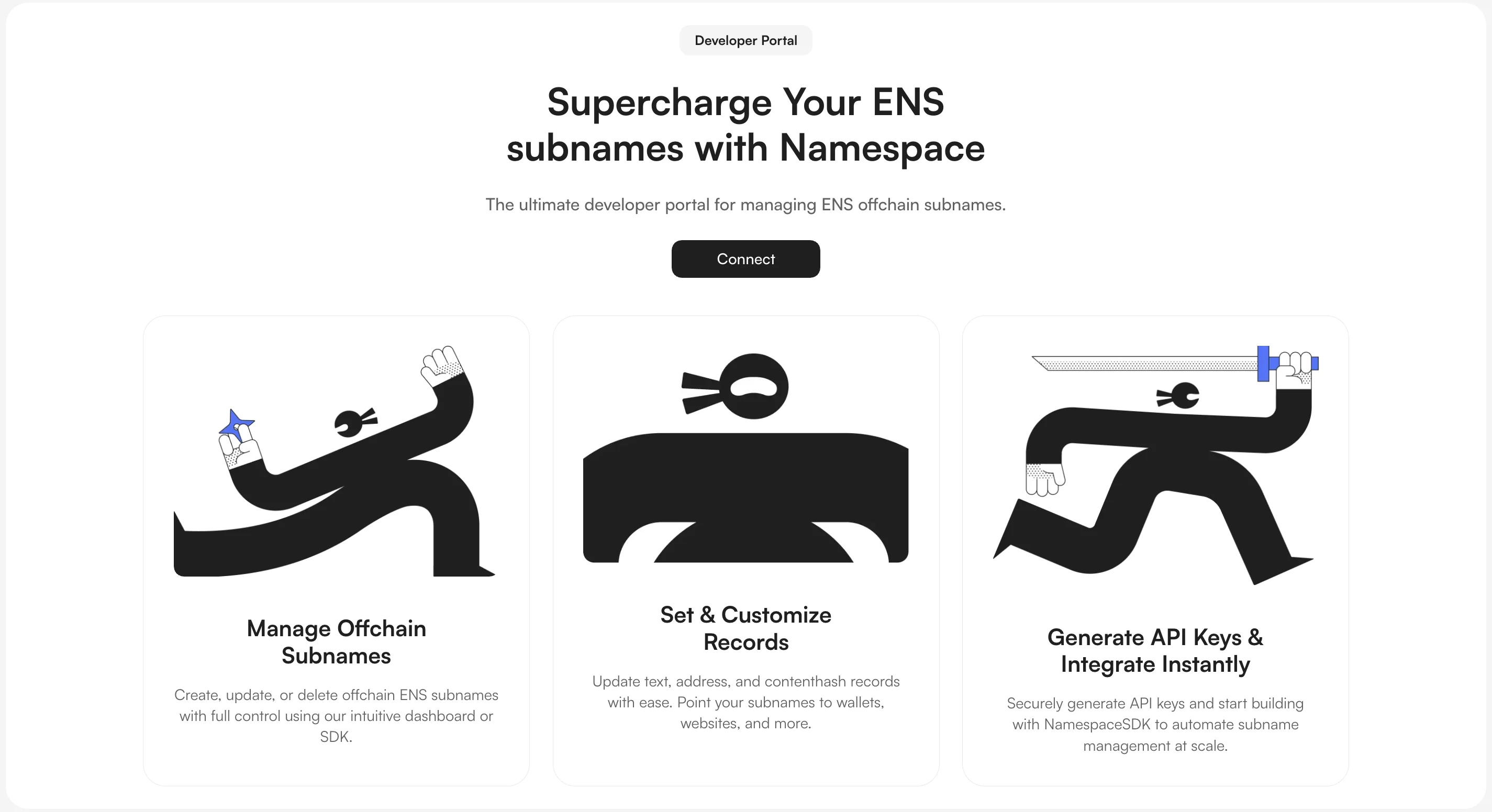 Namespace App — Offchain Screenshot