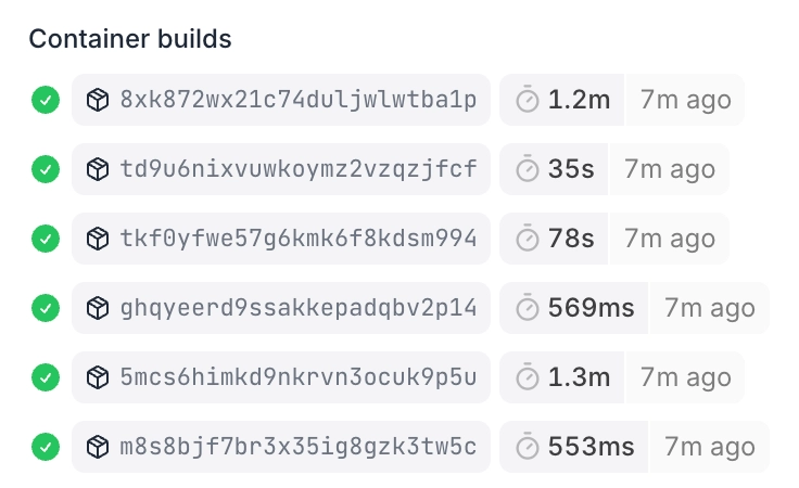 Container Builds