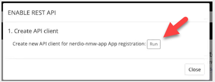 Nerdio REST API Settings