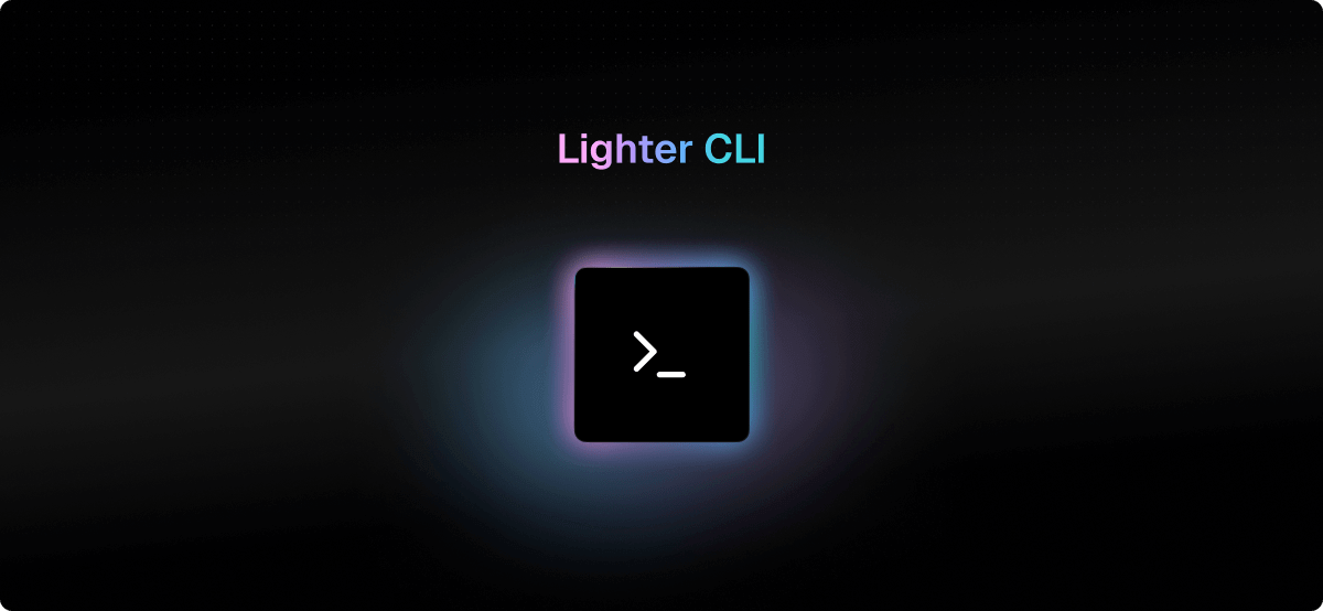 Lighter CLI illustration