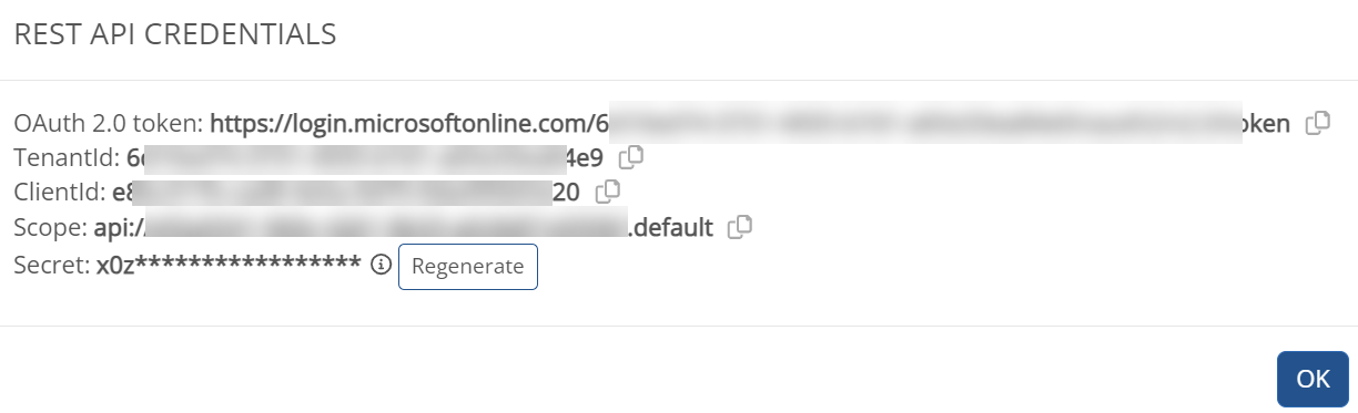 Nerdio REST API Credentials