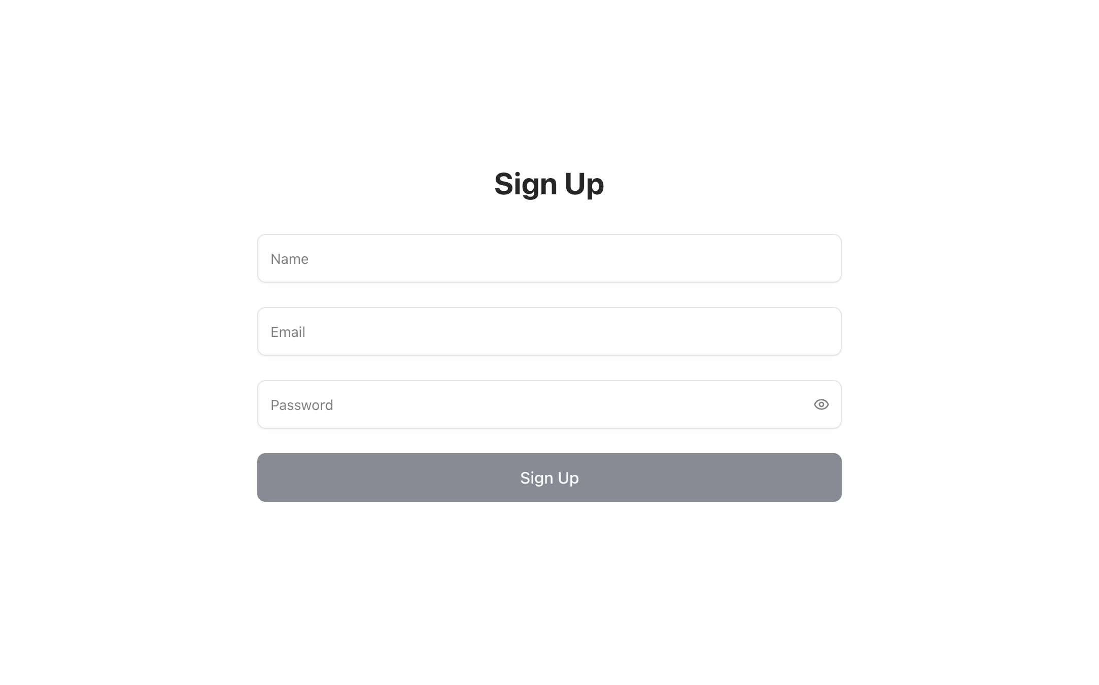 Cloud Run - Sign up