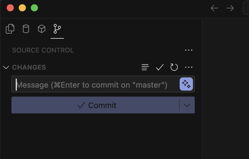 AI generated commit messages