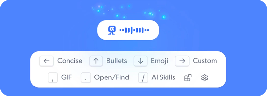 Dictation panel