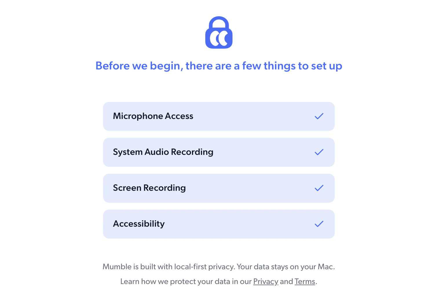 Set up permissions