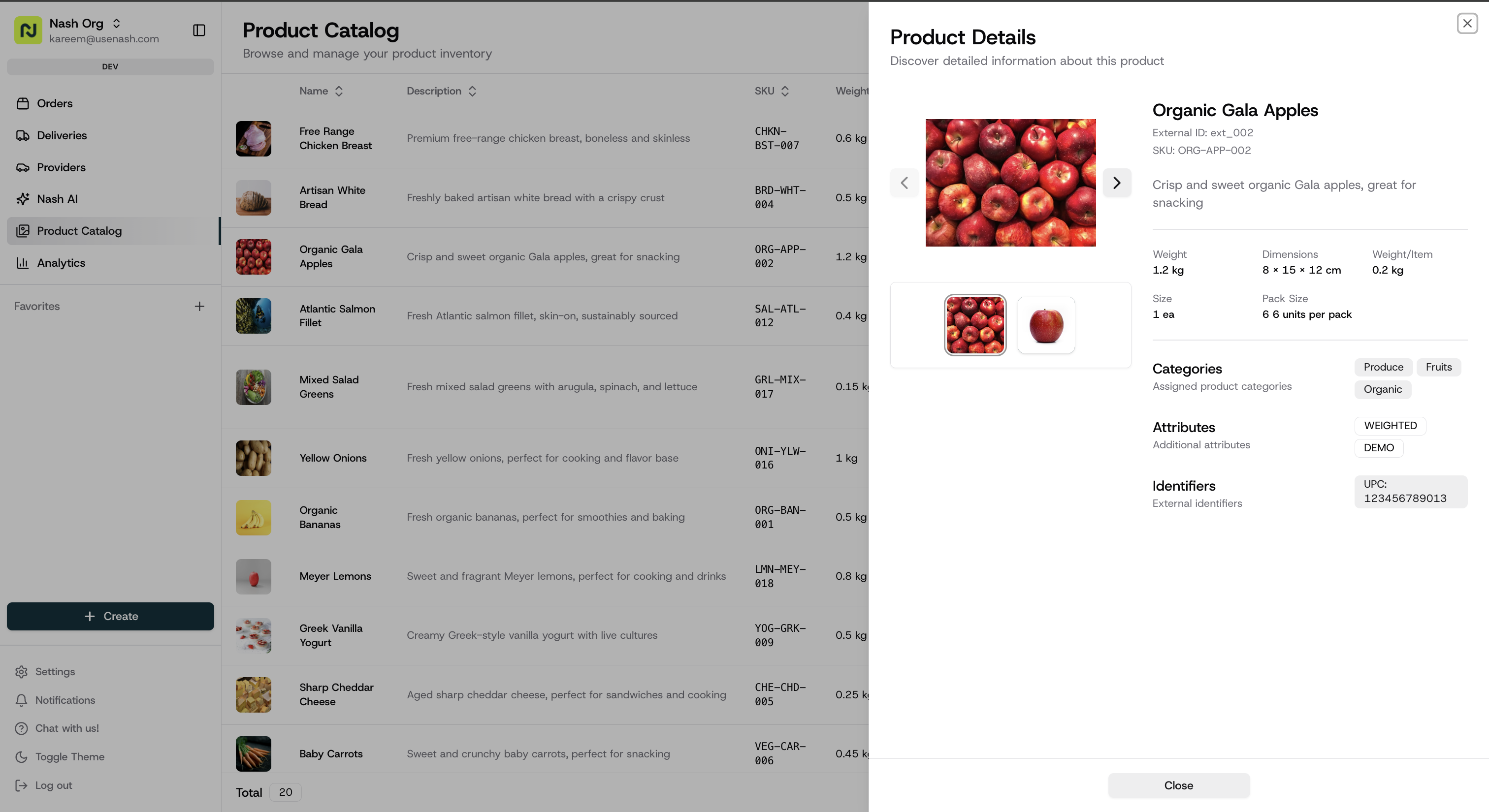 Product Catalog