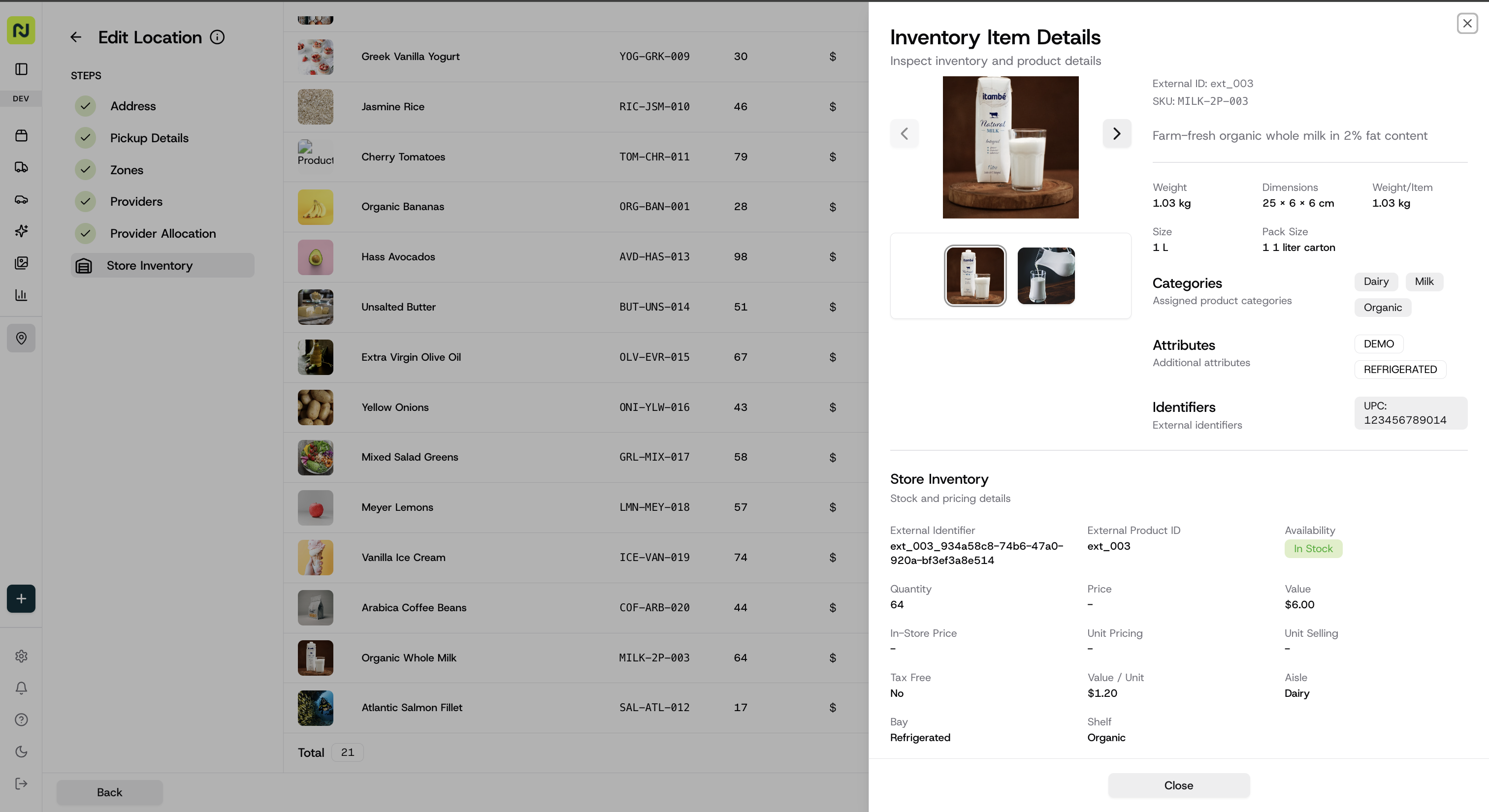 Store Inventory