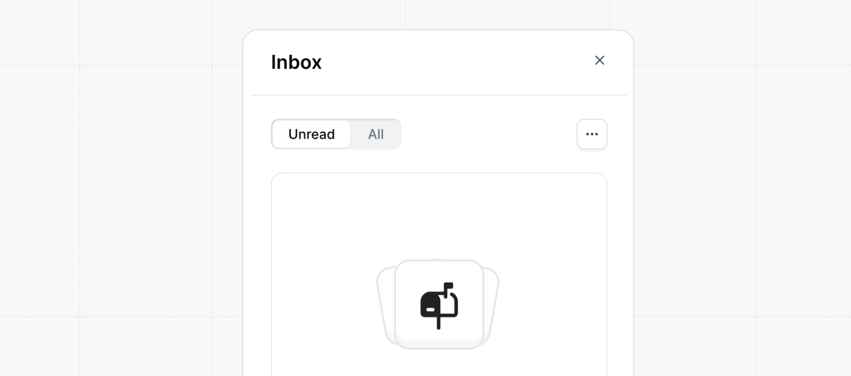 Comment inbox