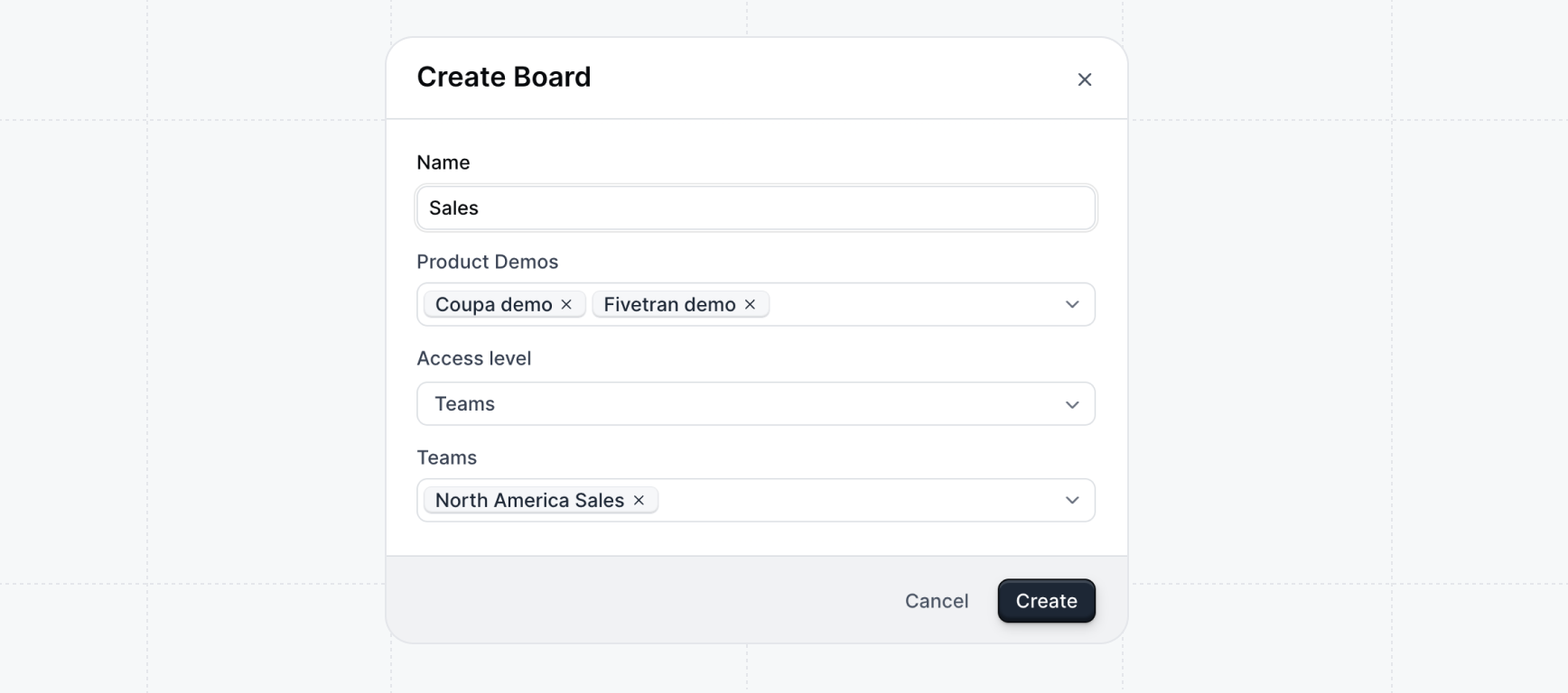 Create board