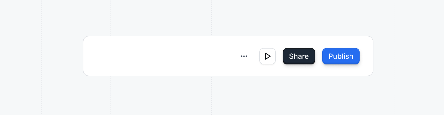 Publish button