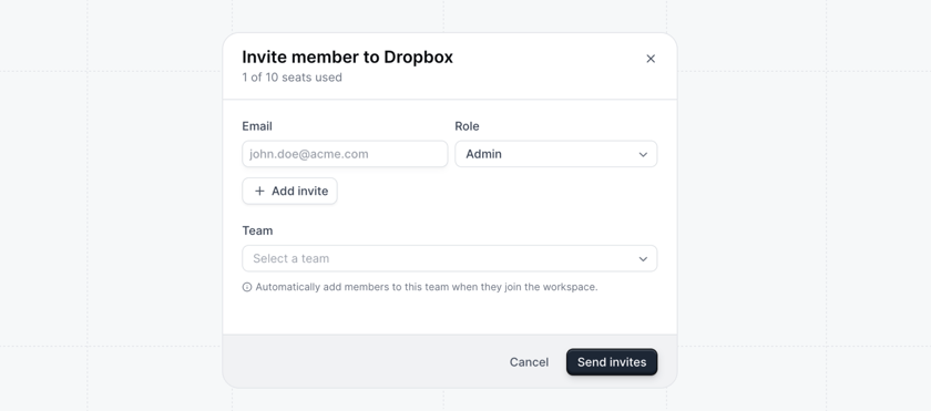 Invite Members Inviting members - Navattic Documentation