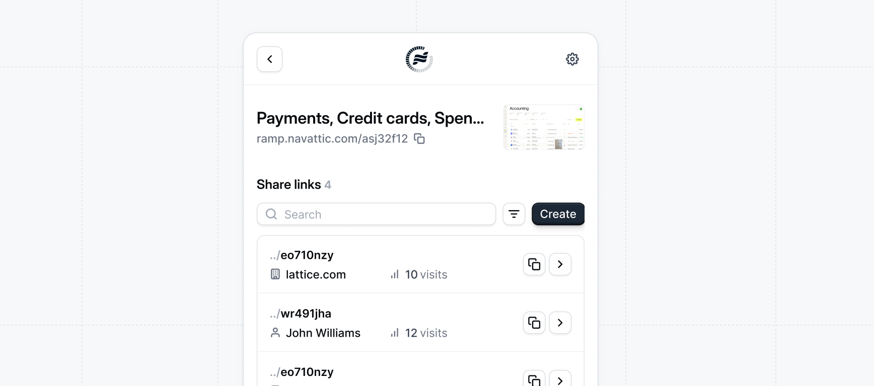 Custom Demo share
