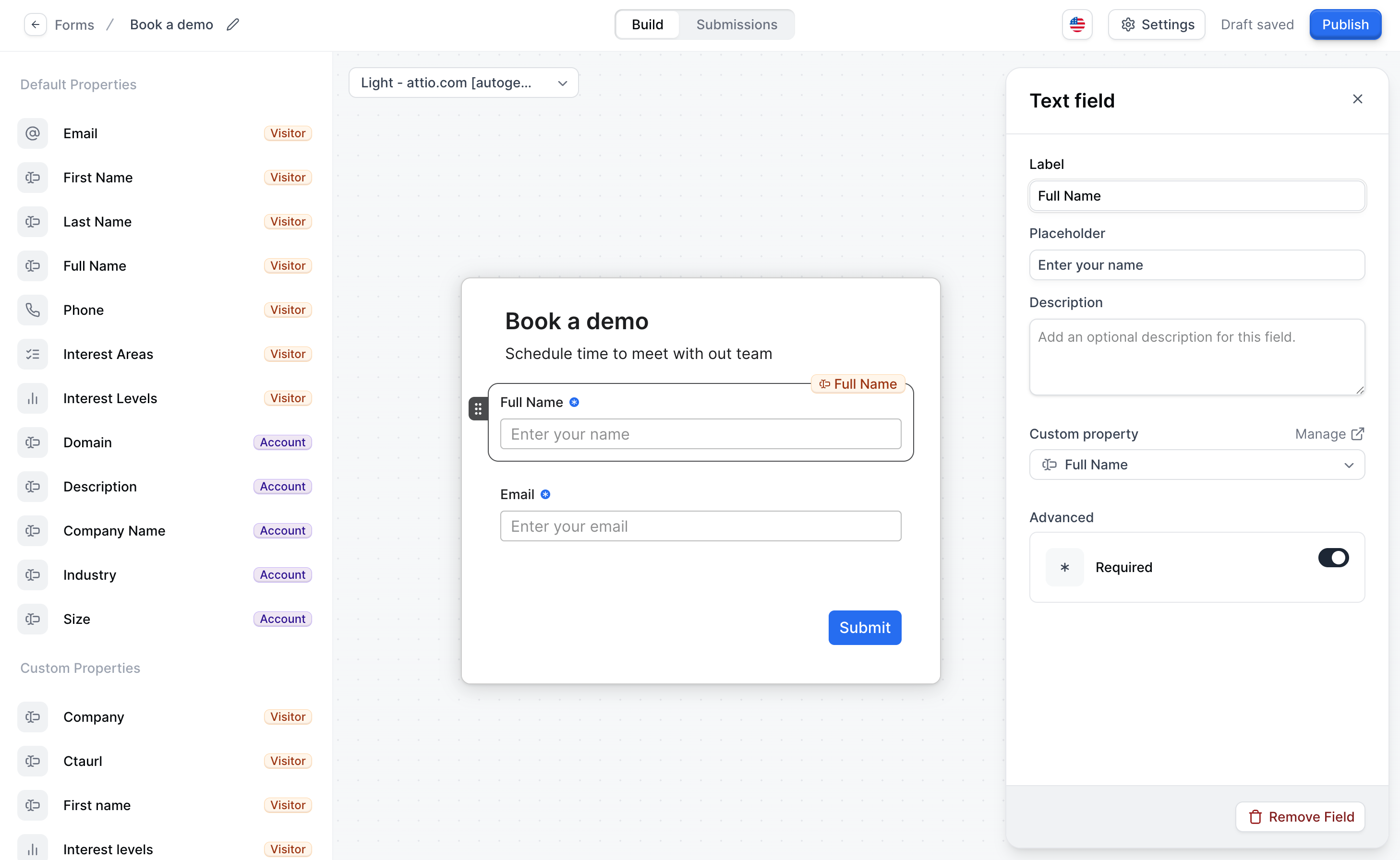 Form builder