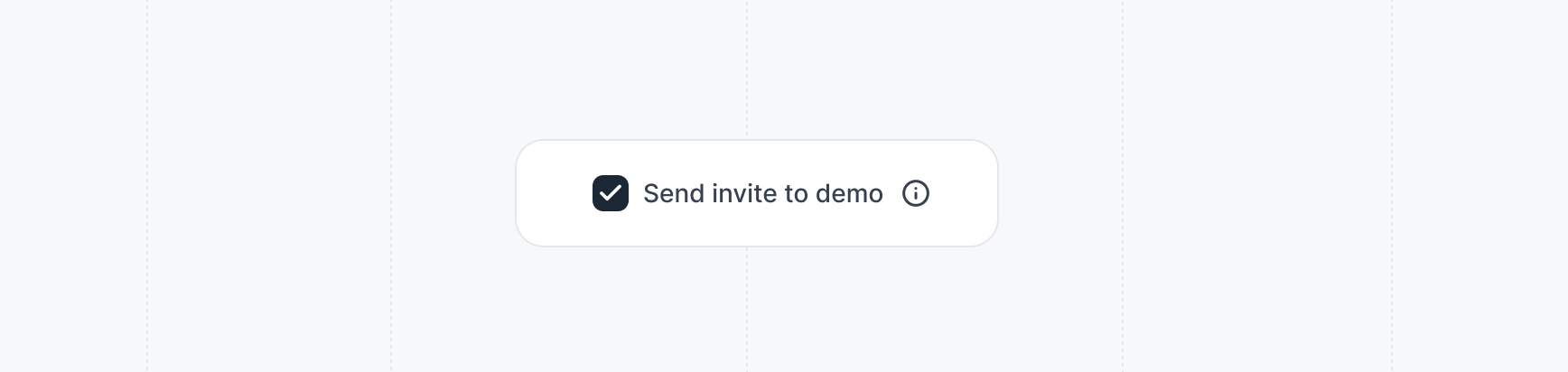 Send invite to demo