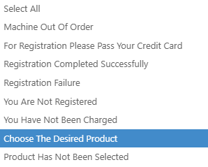 First group of removable audio prompts