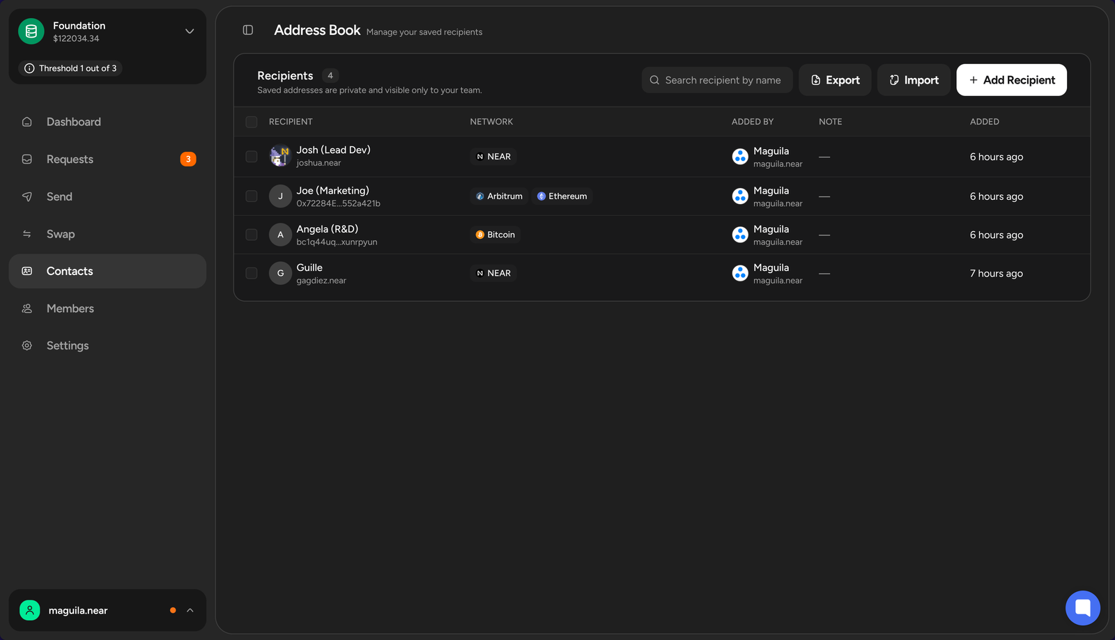 Address Book
