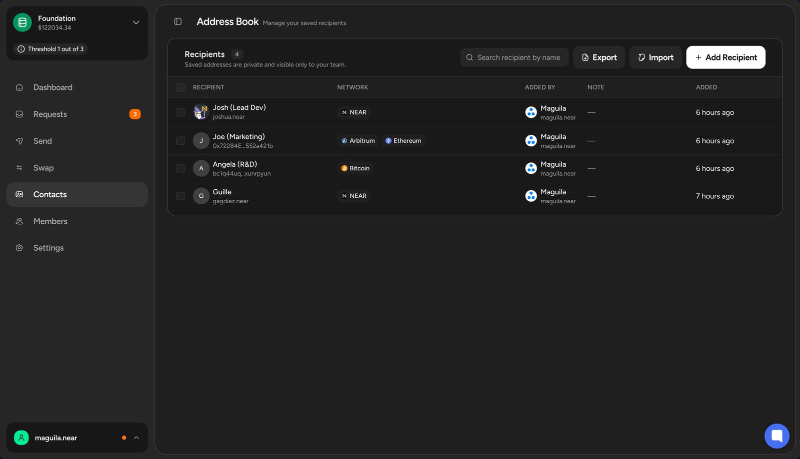 Address Book