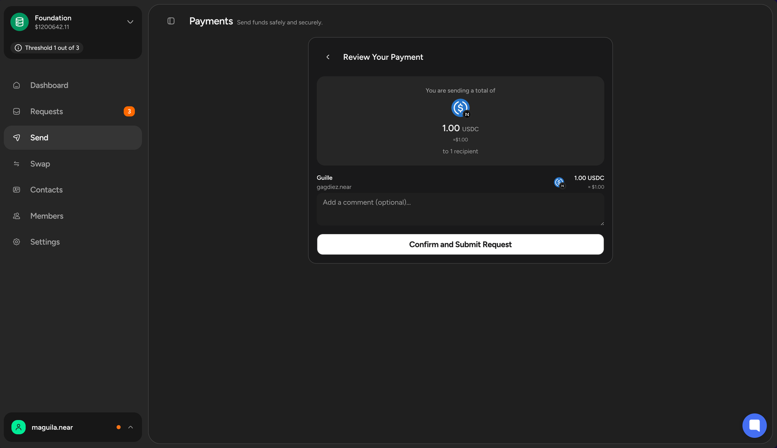 Review Payment