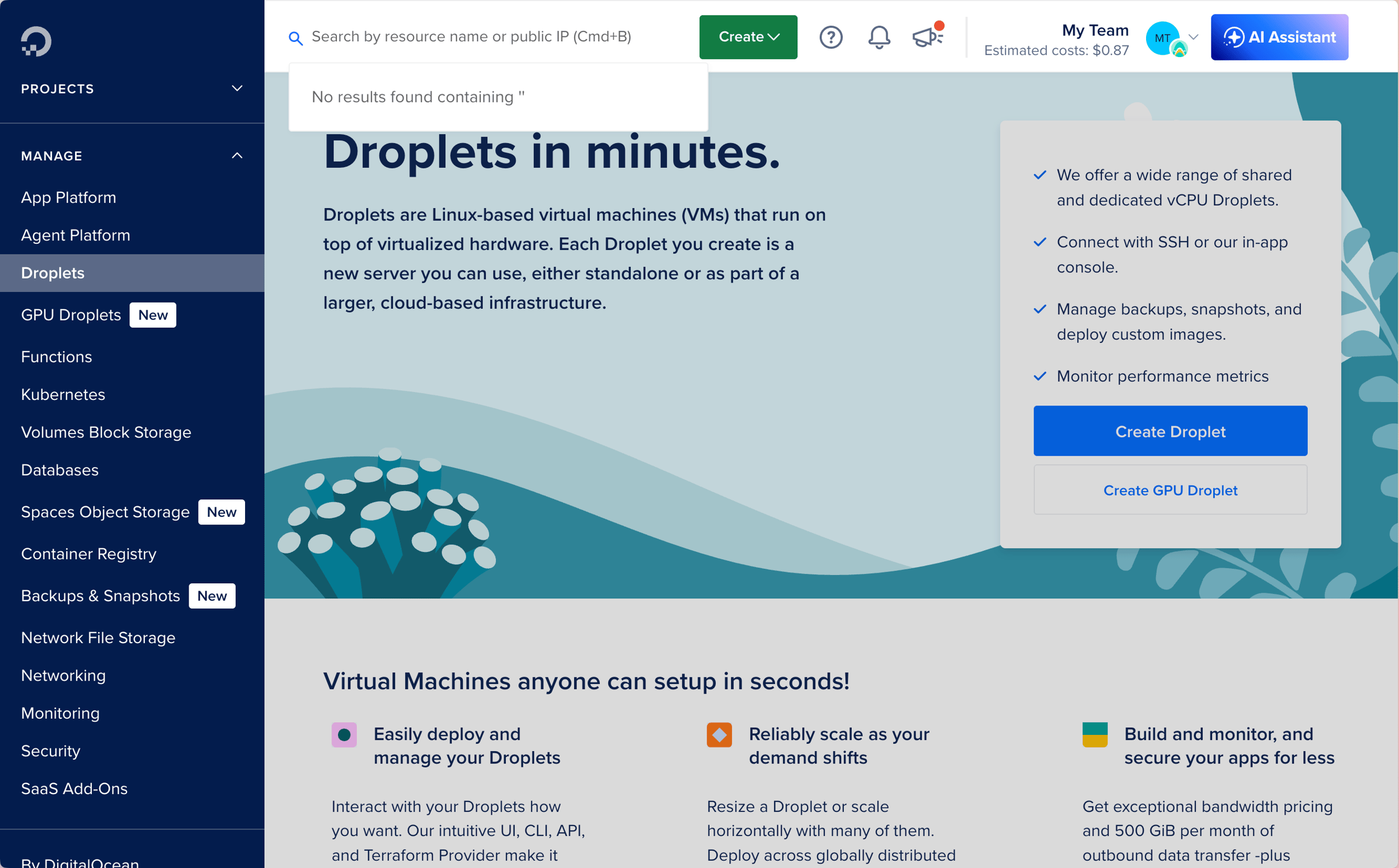 DigitalOcean Droplet - IronClaw