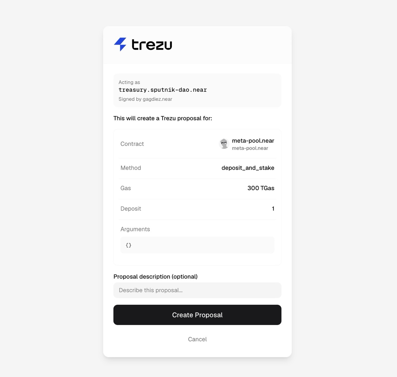 Trezu Wallet