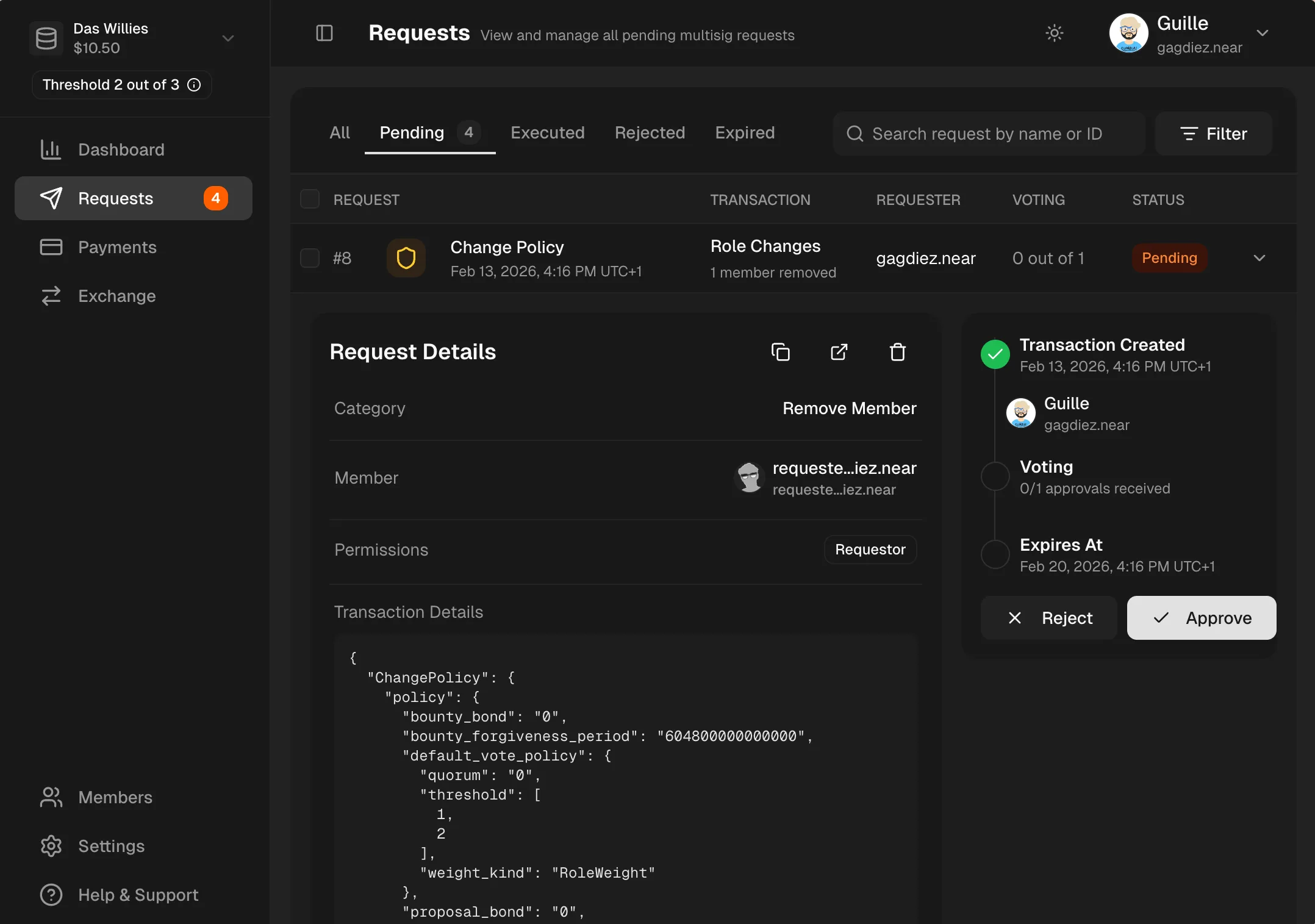 Request Details