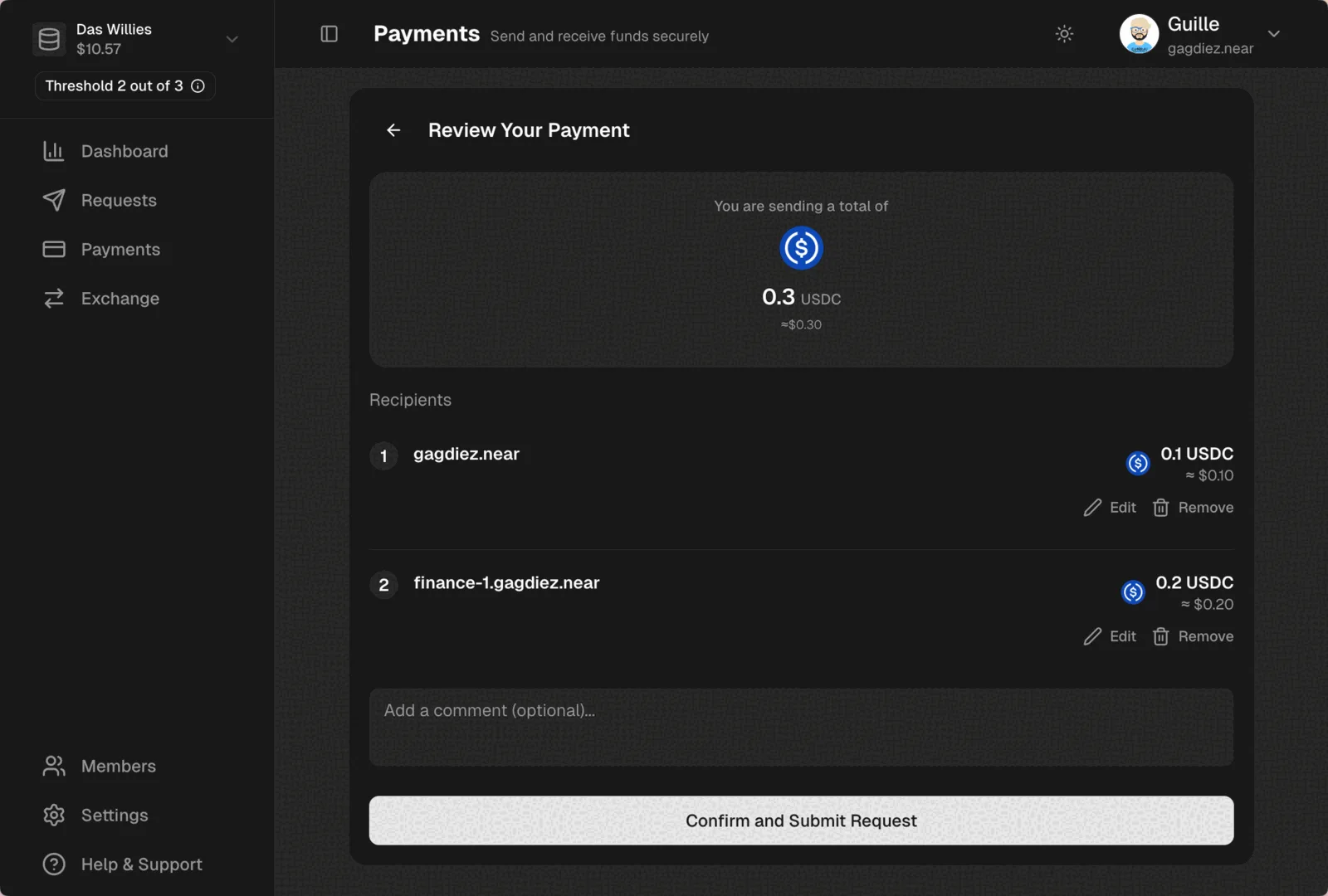Bulk Payment Review