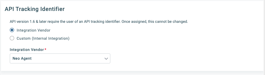 Configure API tracking code for the API member