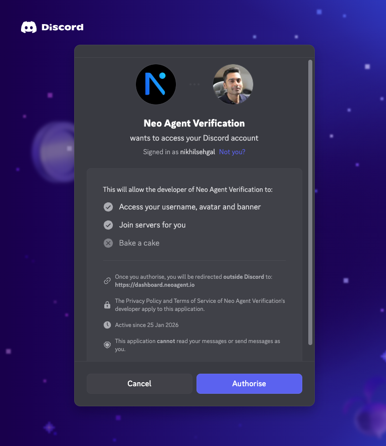 Our Community - Neo Agent