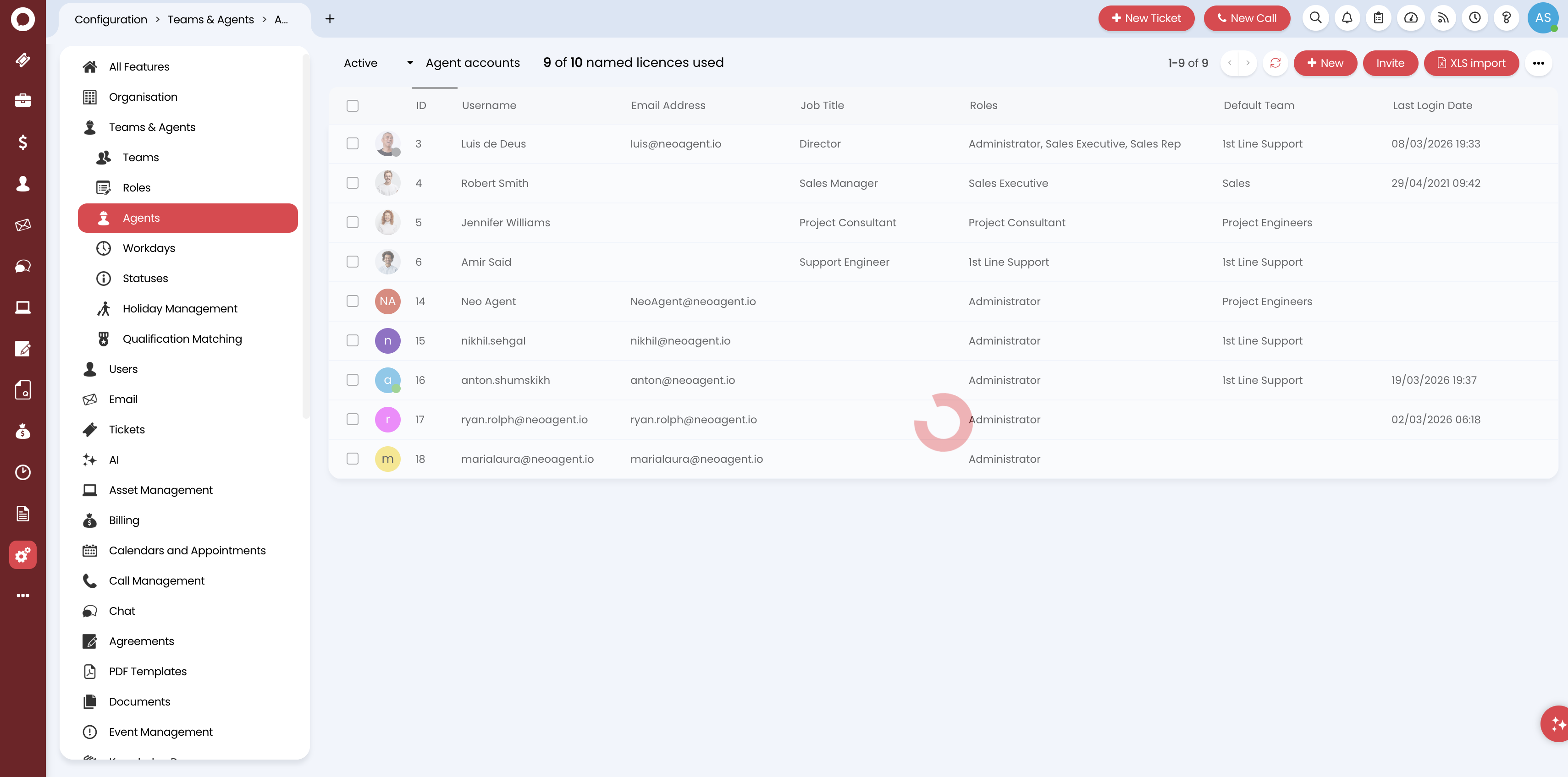 Creating an Agent Resource - Neo Agent