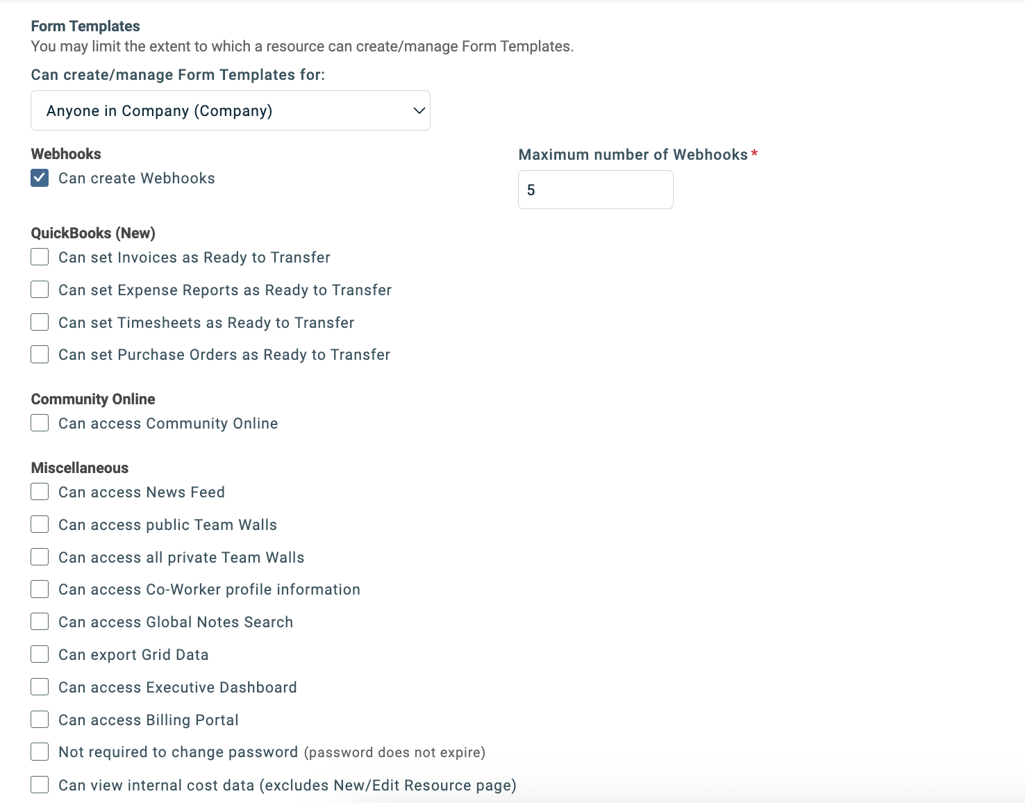 Configure Other permissions - Part 2