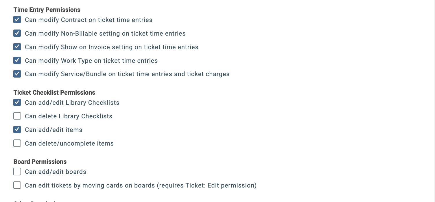 Configure Service Desk permissions - Part 2