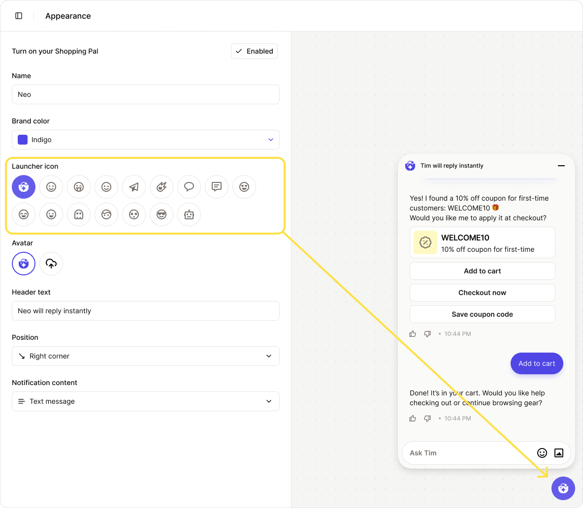 Appearance Launcher Icon Pn
