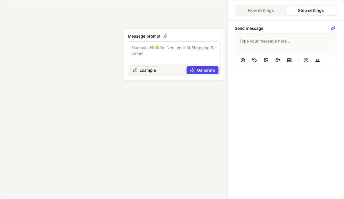 Automation Flow Send Message Generate Message Pn