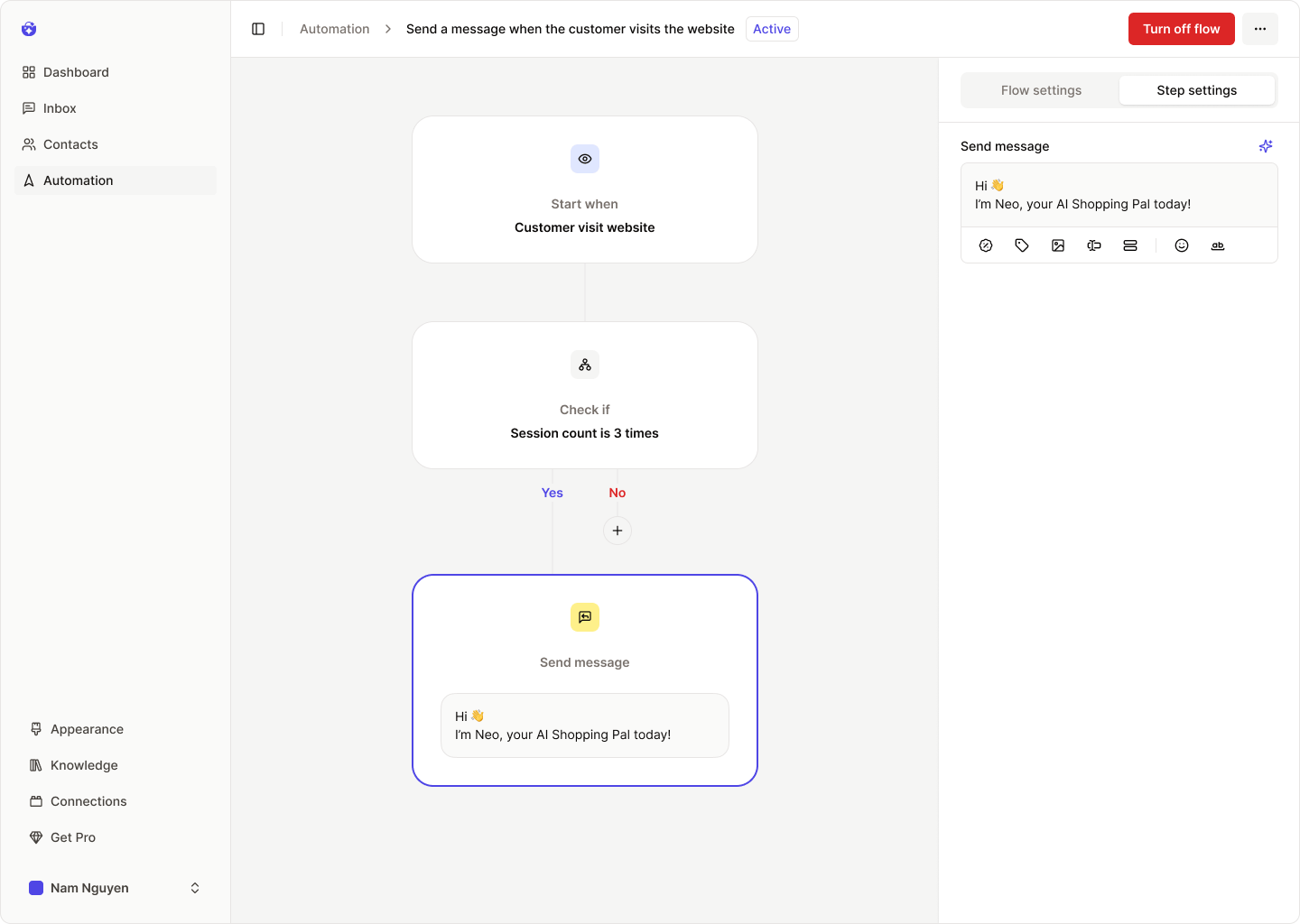 Automation Flow Active Pn