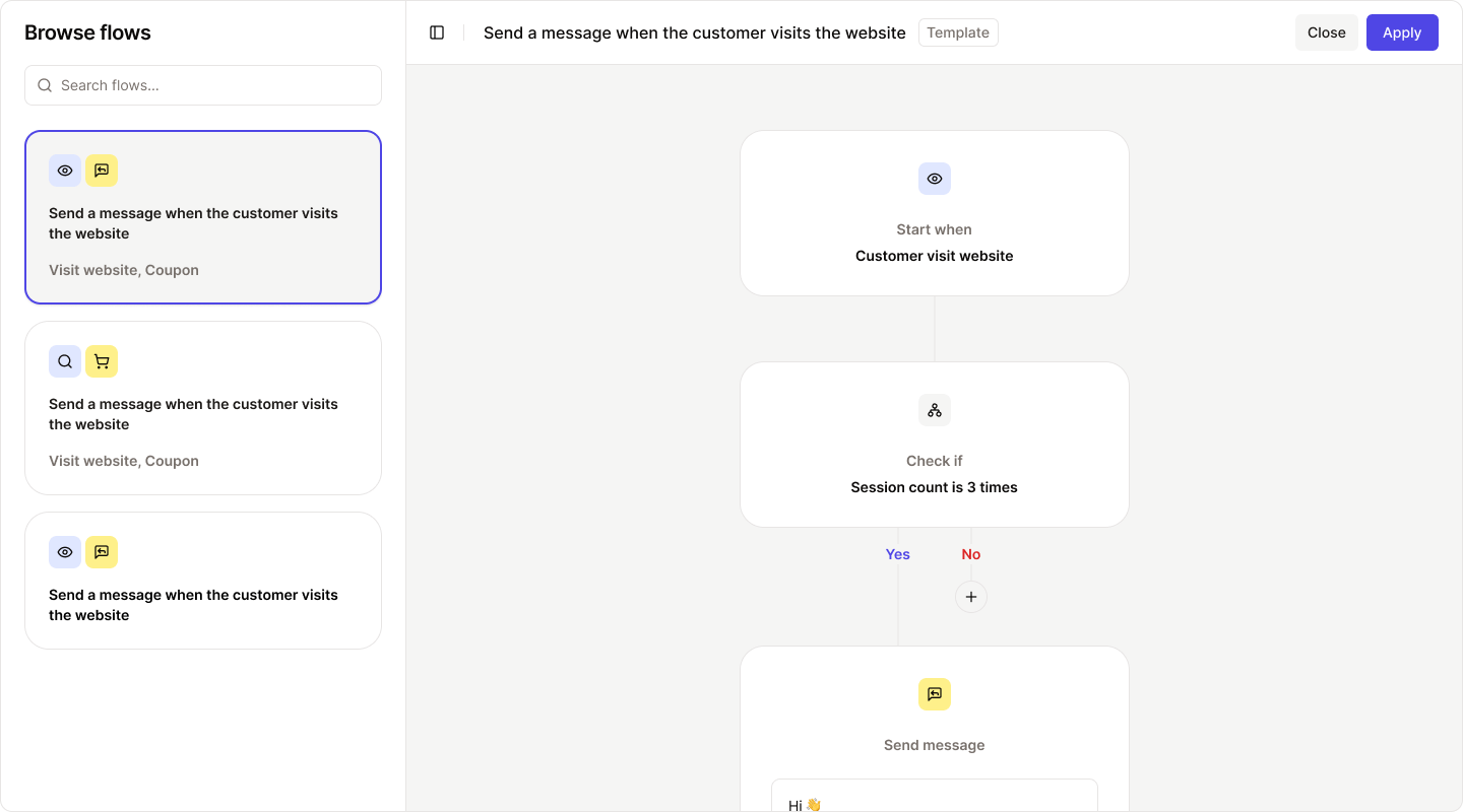 Automation Flows Templates List Pn