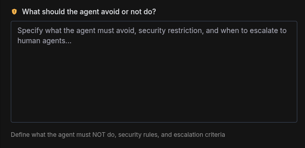 Agent Constraints Field