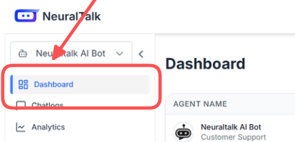 NeuralTalk Dashboard - Account Creation