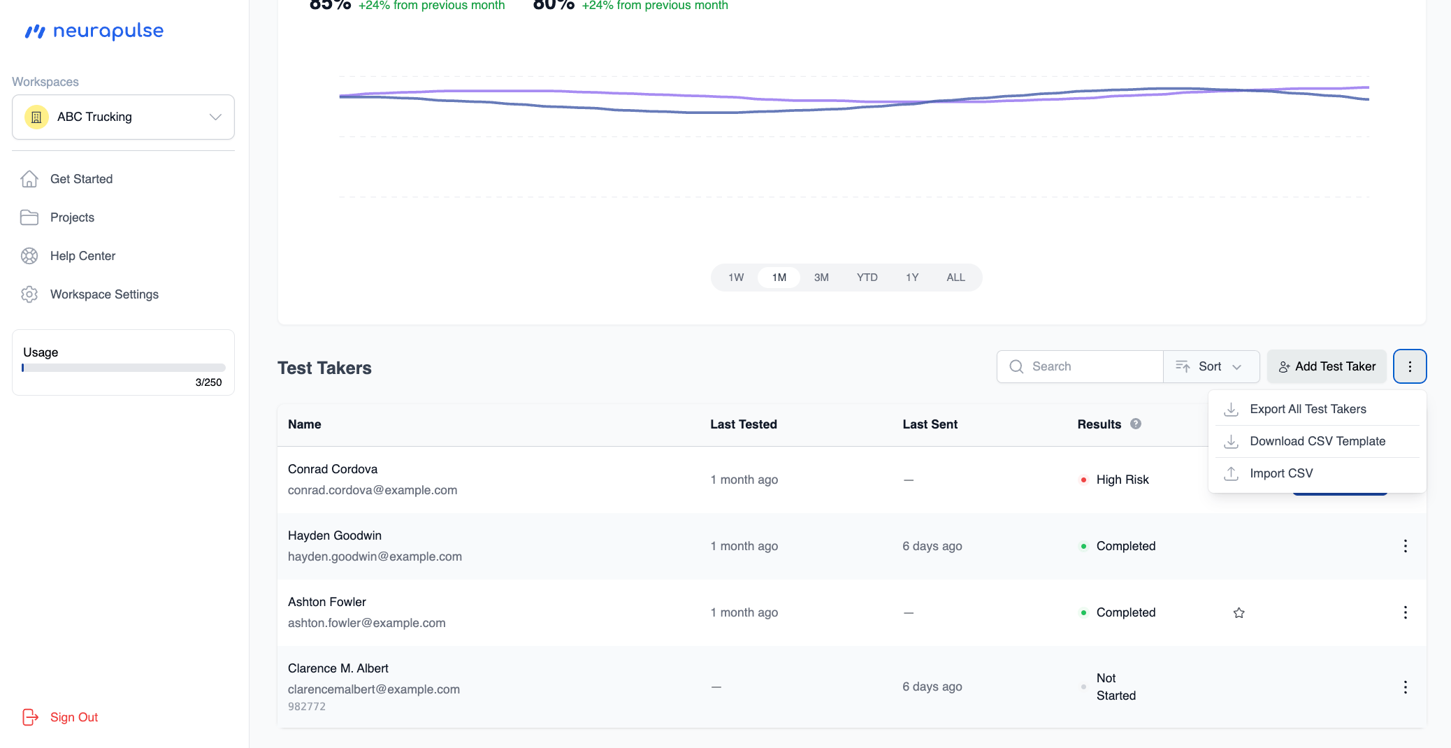 Download CSV Template