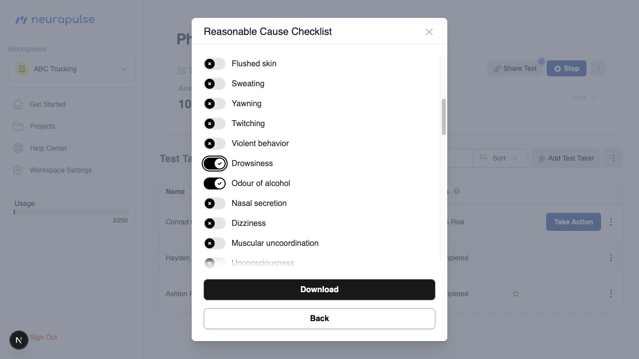 Checklist Indicators