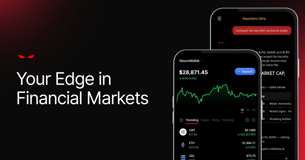 Neurobro - your all-in-one AI for finance