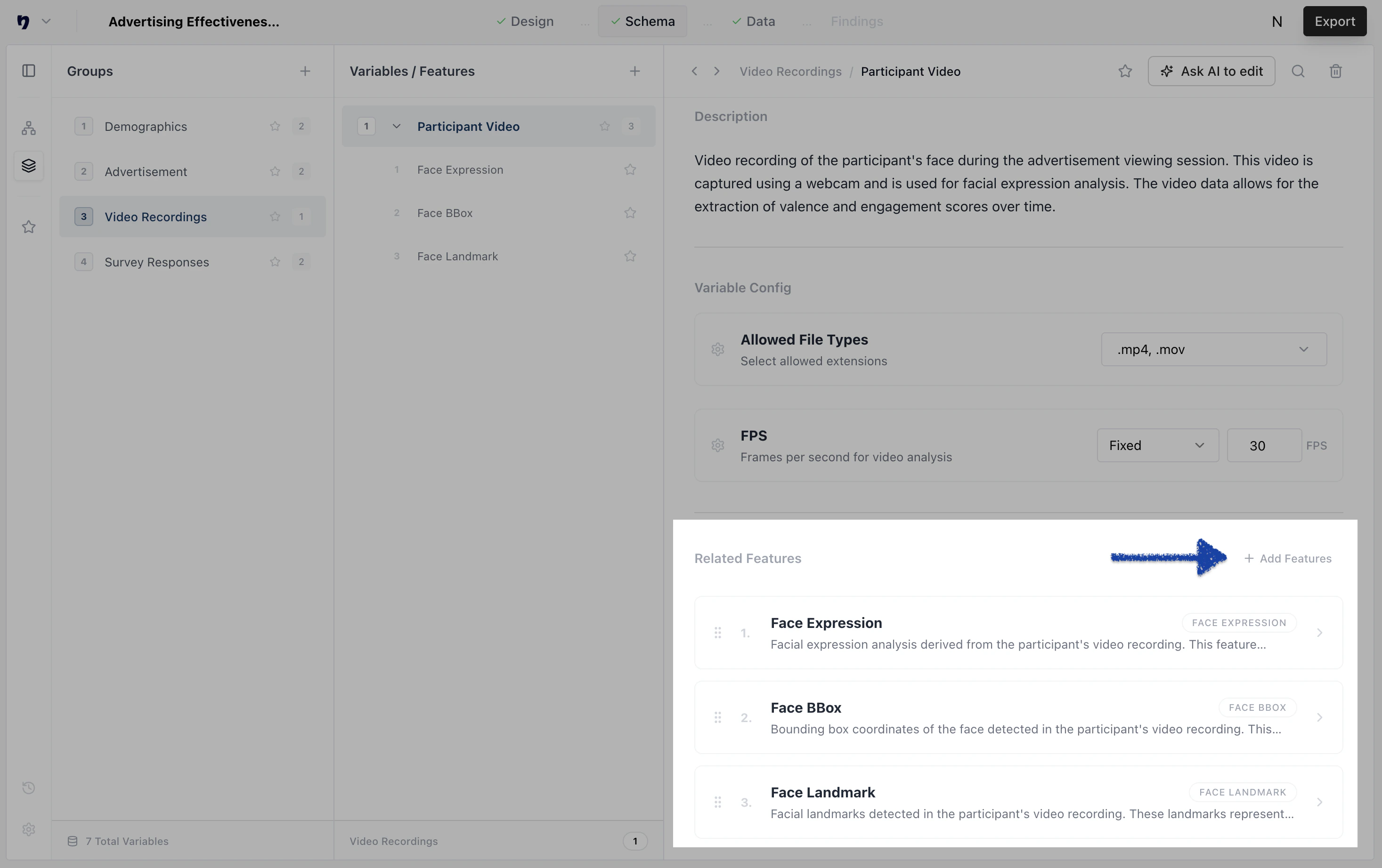 Schema Related Features2