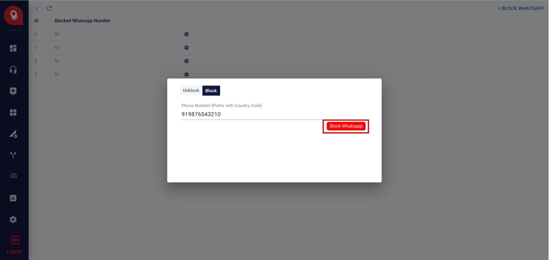 Click Block
