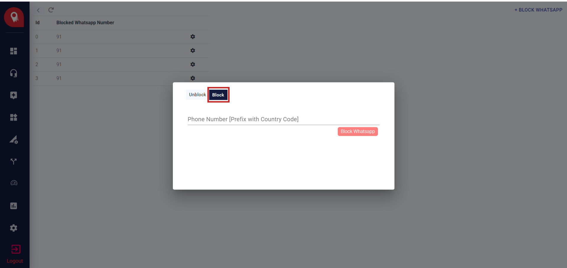 Select Block