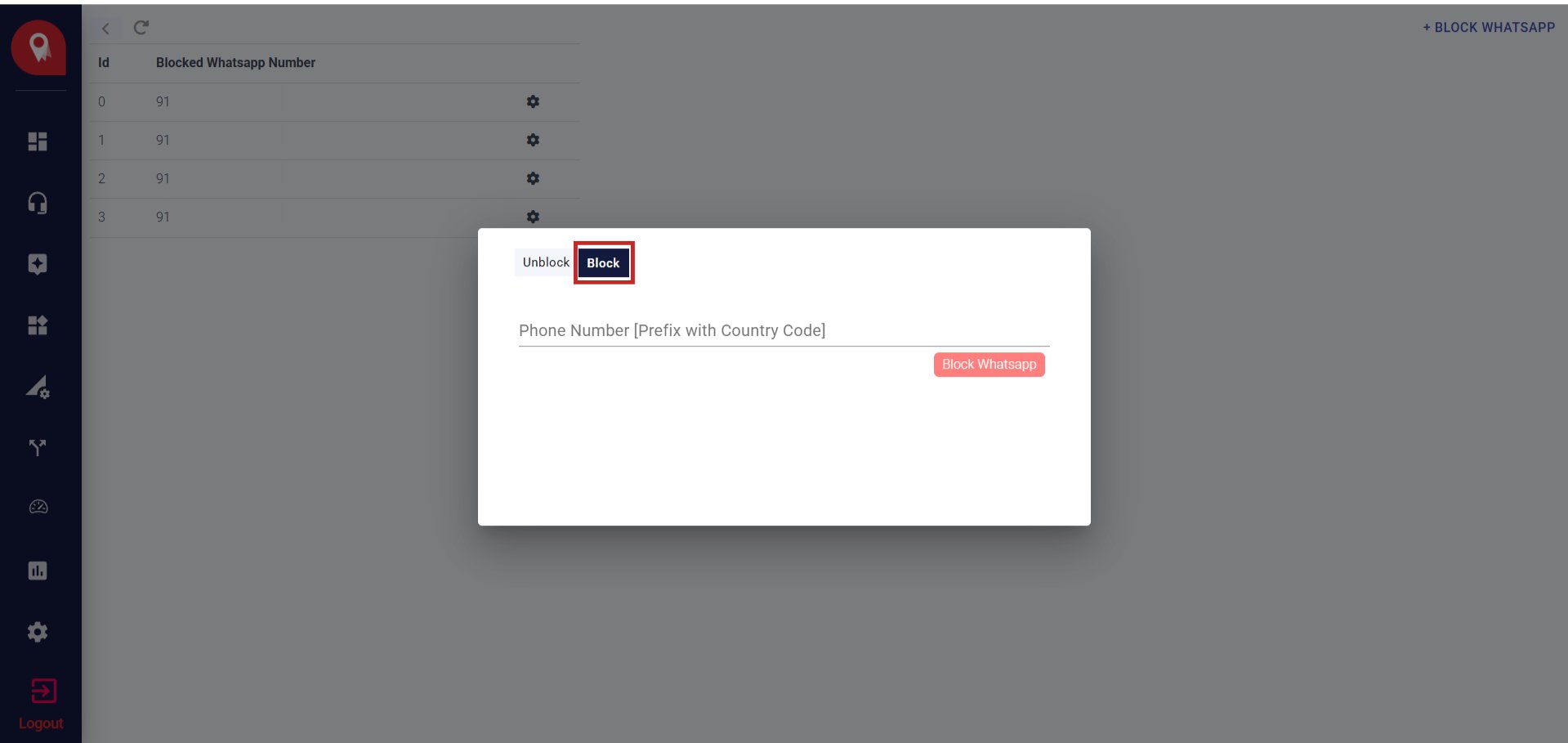 Select Block